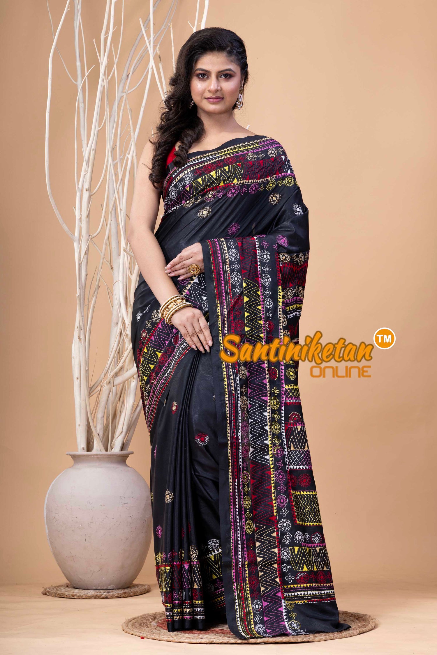 Bangalore Silk Lambani Stitch Saree SN202524053