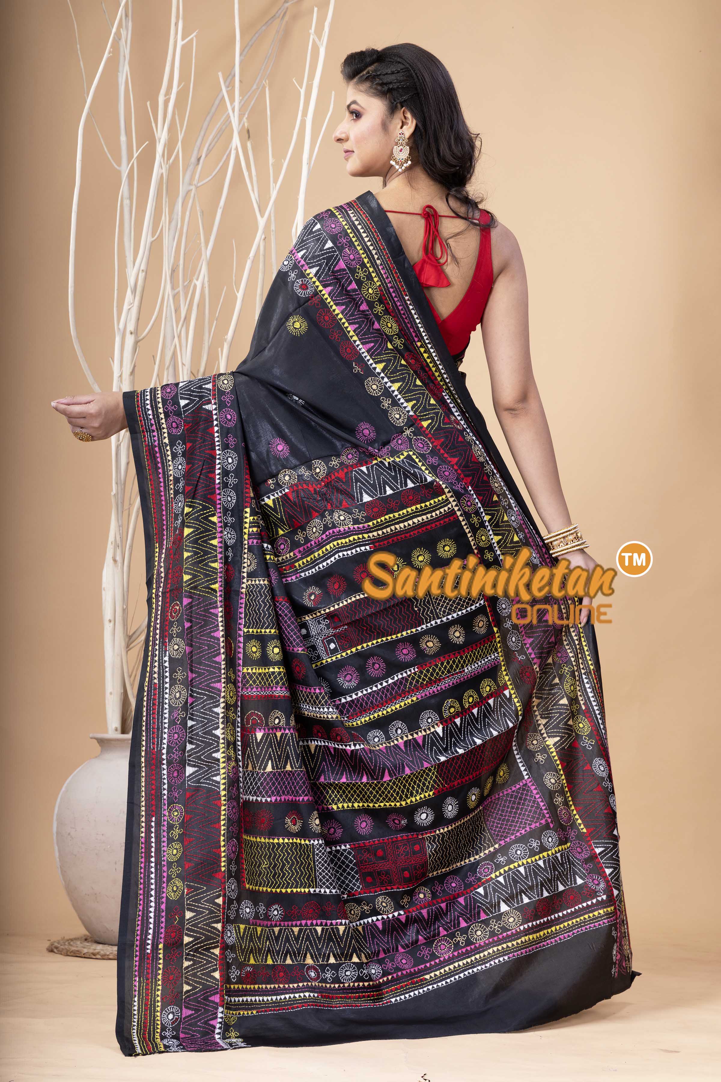 Bangalore Silk Lambani Stitch Saree SN202524053
