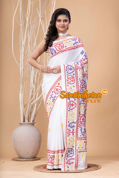 Bangalore Silk Gujrati Stitch Saree SN202524065