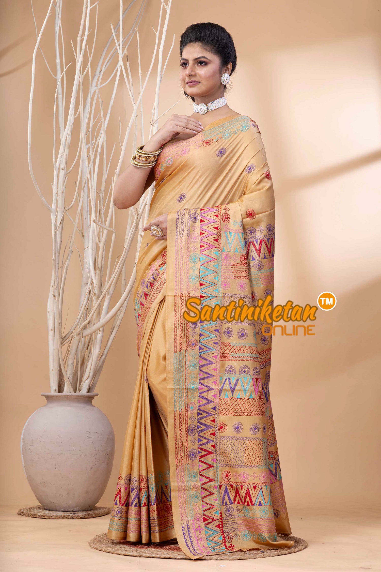 Bangalore Silk Lambani Stitch Saree SN202524129