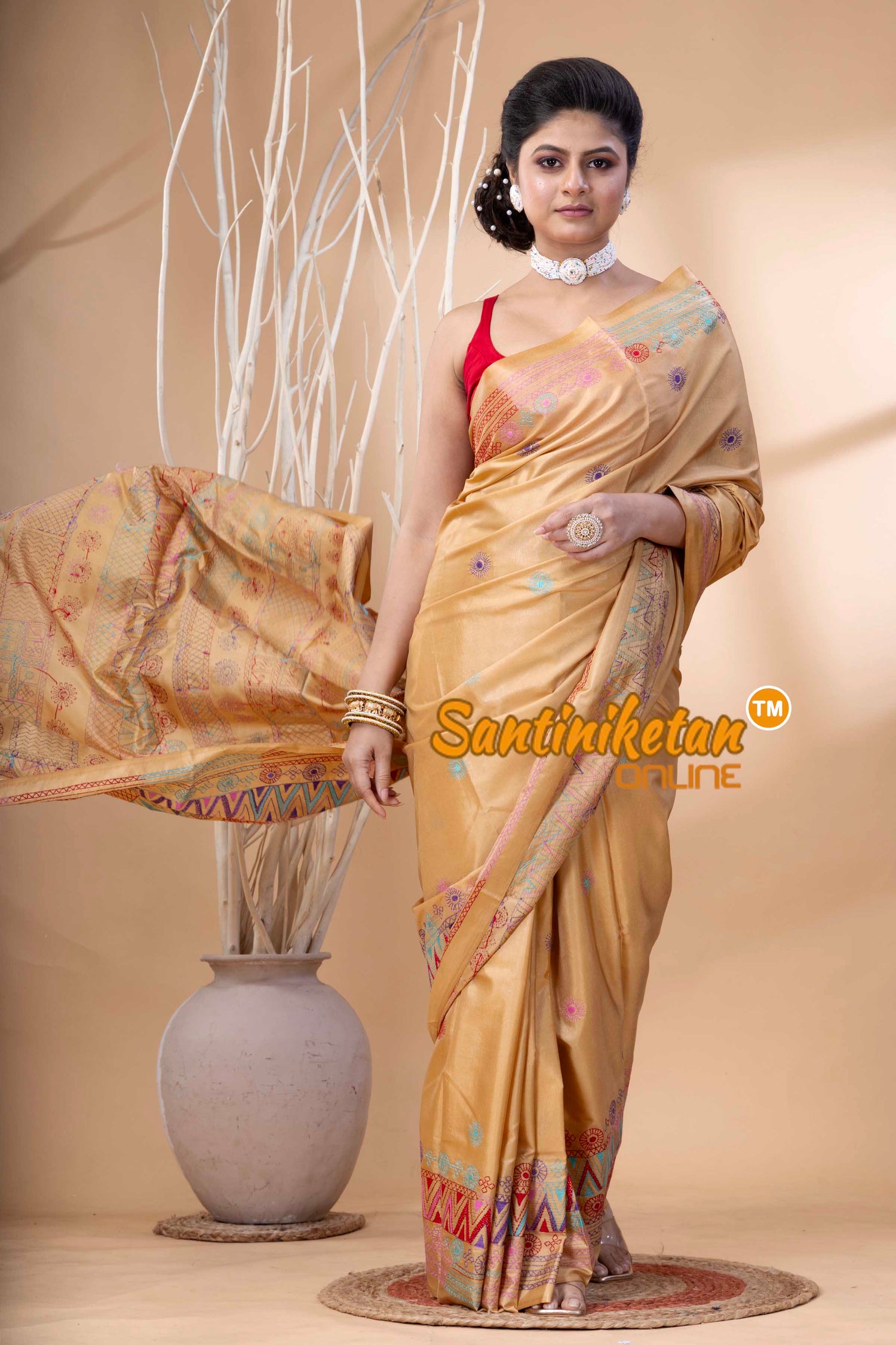 Bangalore Silk Lambani Stitch Saree SN202524129