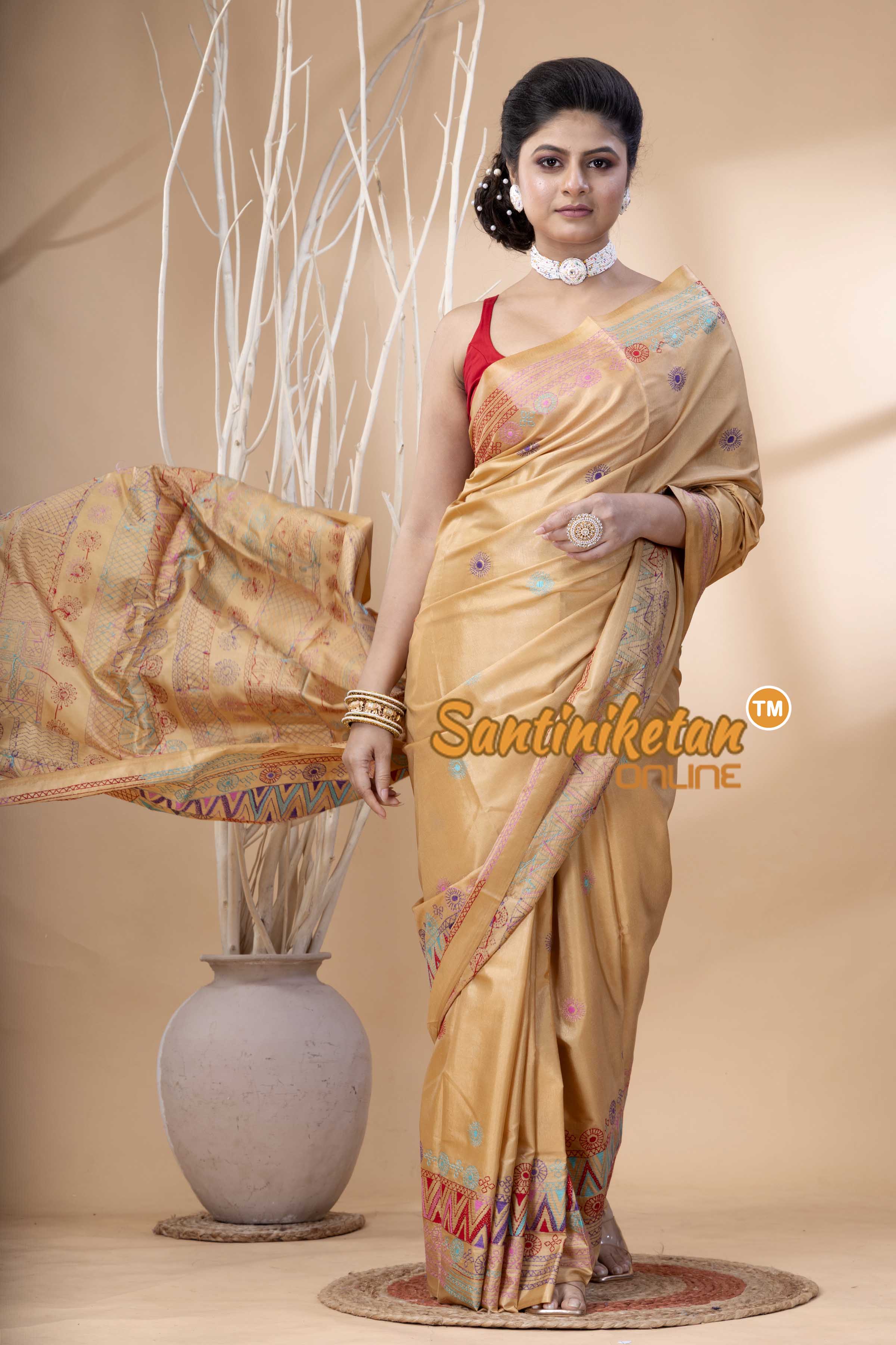 Bangalore Silk Lambani Stitch Saree SN202524129