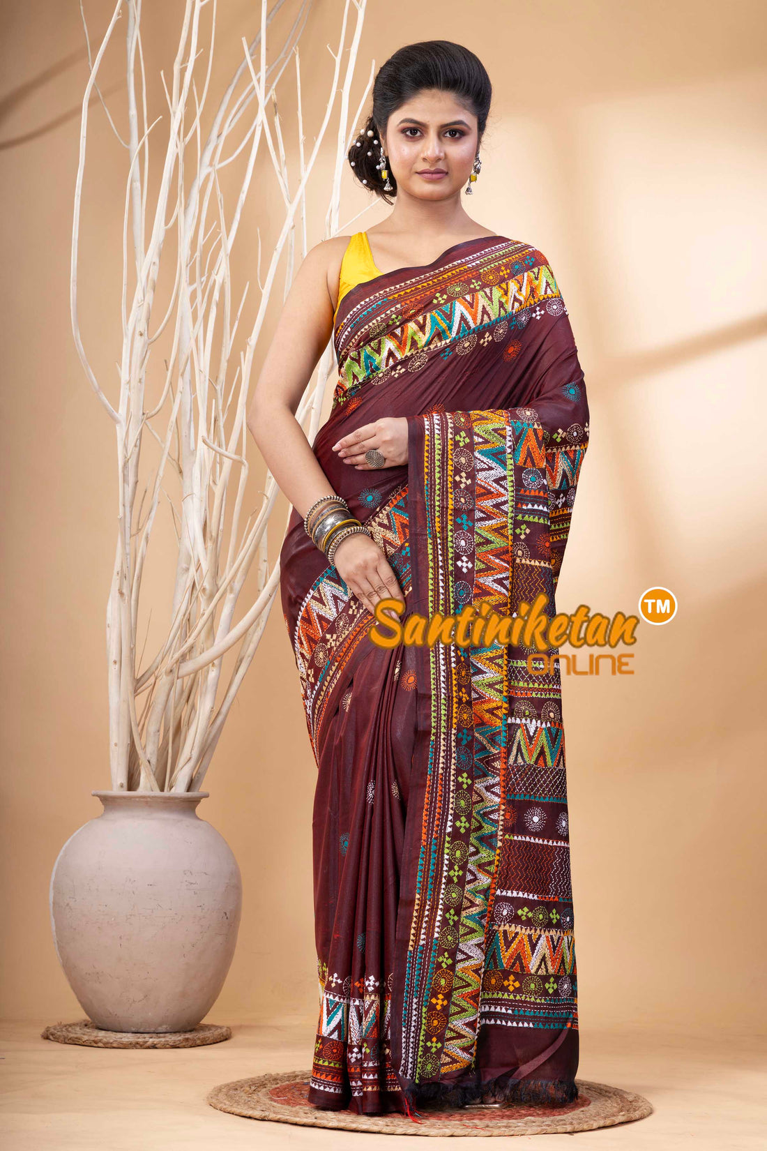 Bangalore Silk Lambani Stitch Saree SN202524227