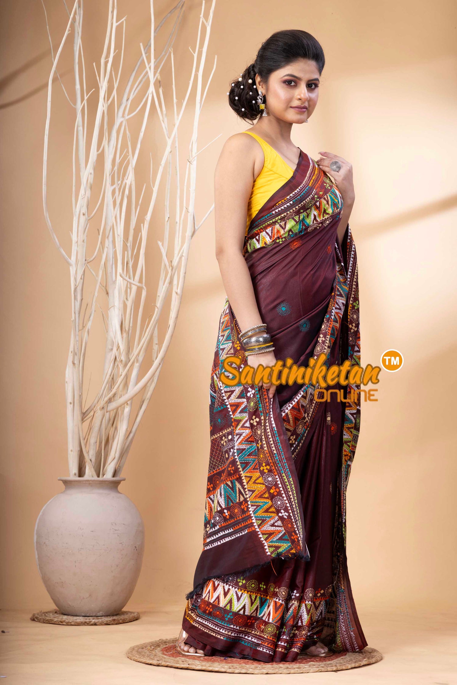 Bangalore Silk Lambani Stitch Saree SN202524227