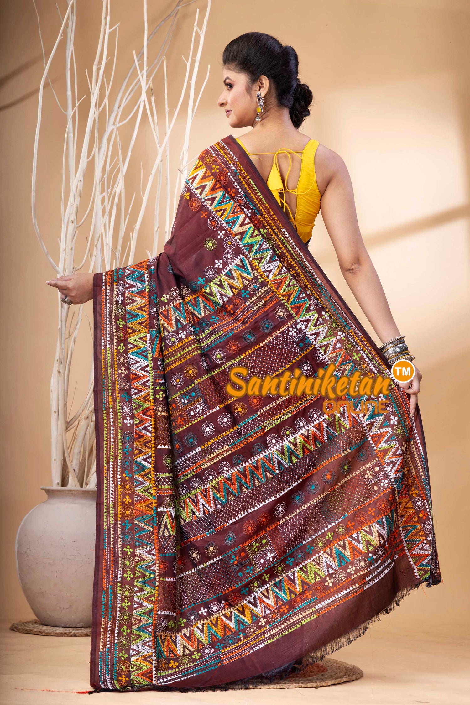 Bangalore Silk Lambani Stitch Saree SN202524227