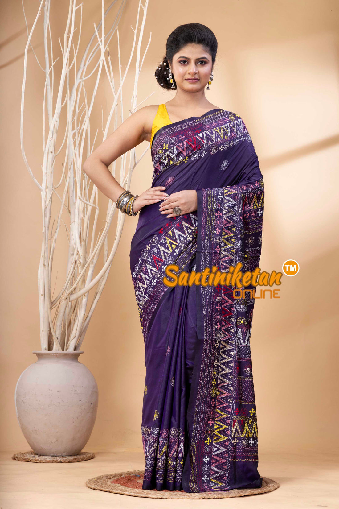 Bangalore Silk Lambani Stitch Saree SN202524310