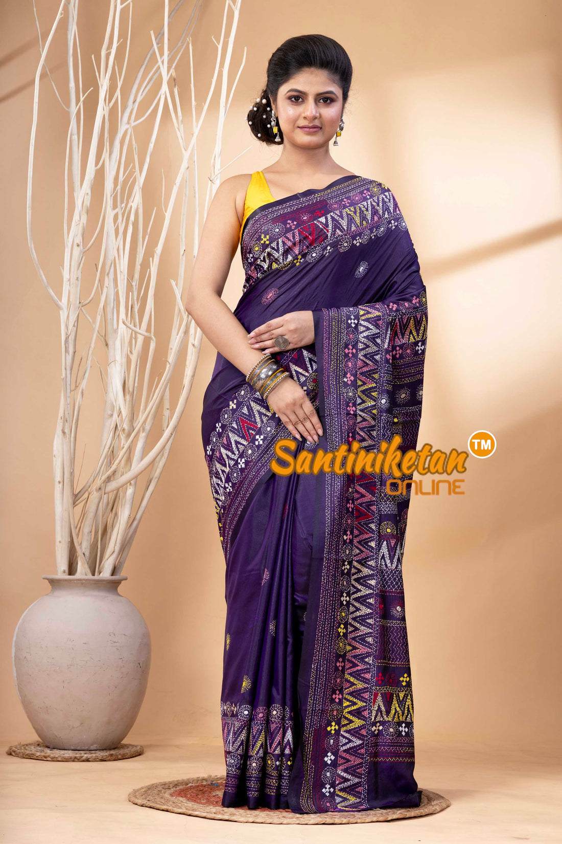 Bangalore Silk Lambani Stitch Saree SN202524310