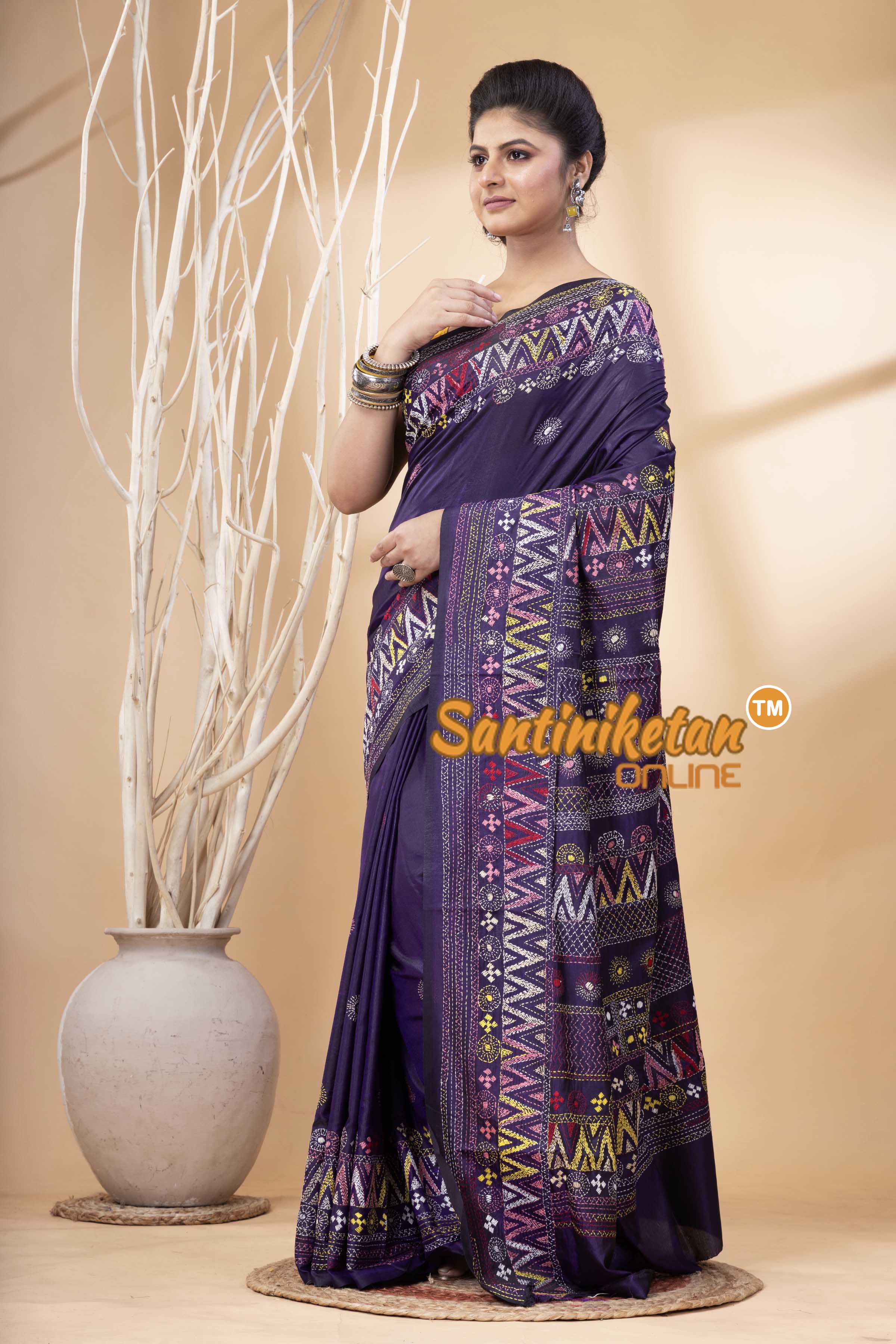 Bangalore Silk Lambani Stitch Saree SN202524310