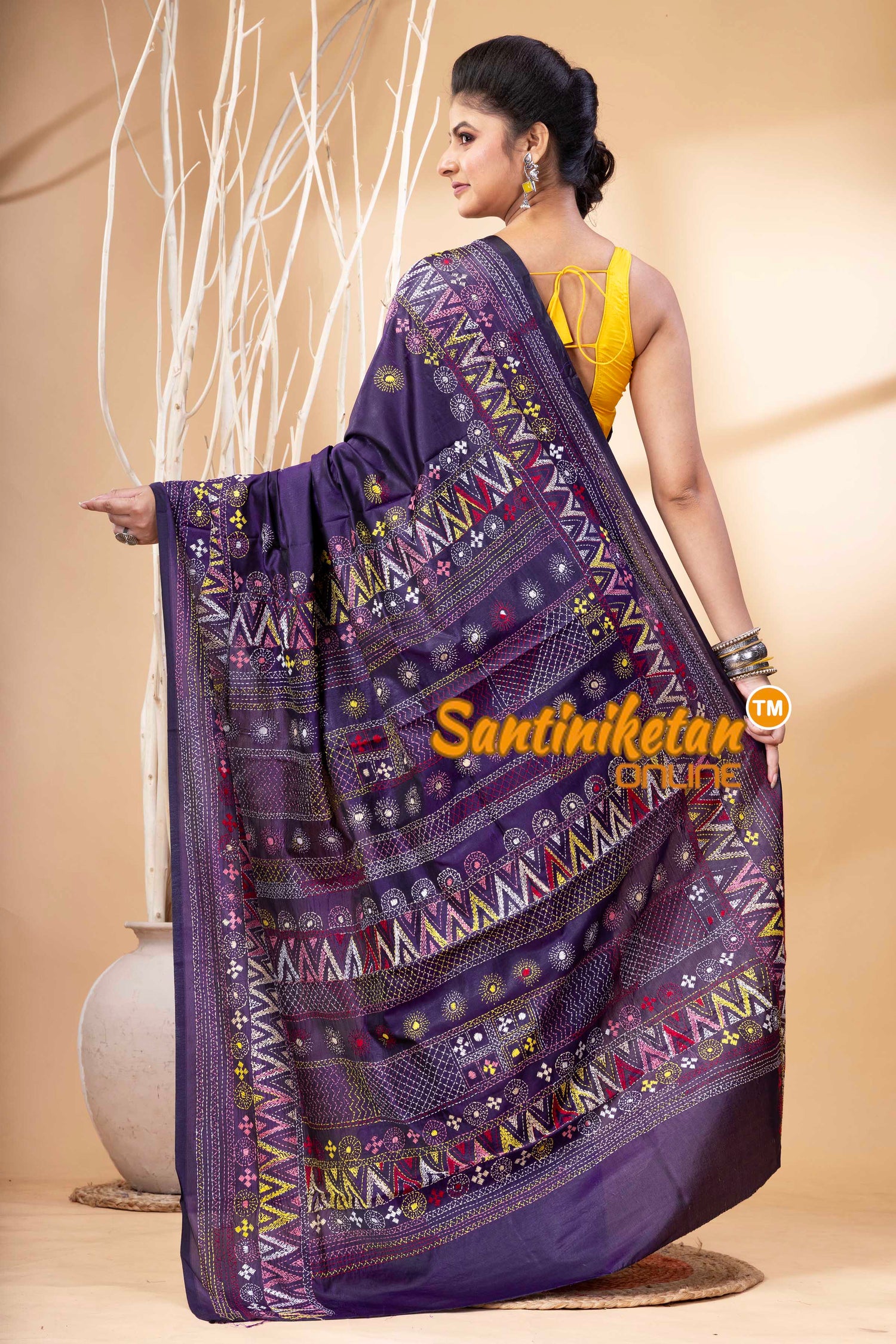 Bangalore Silk Lambani Stitch Saree SN202524310