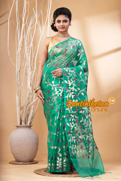 Resham Maslin Jamdani Saree SN202524417