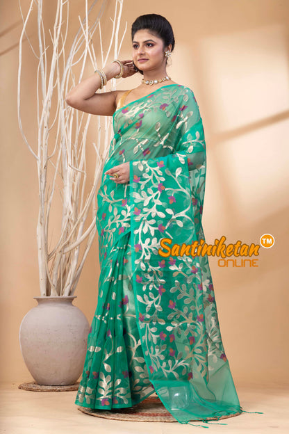 Resham Maslin Jamdani Saree SN202524417