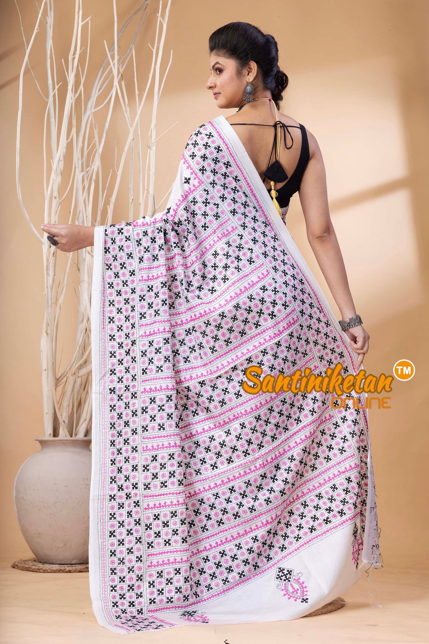 Bangalore Silk Gujrati Stitch Saree SN202524692