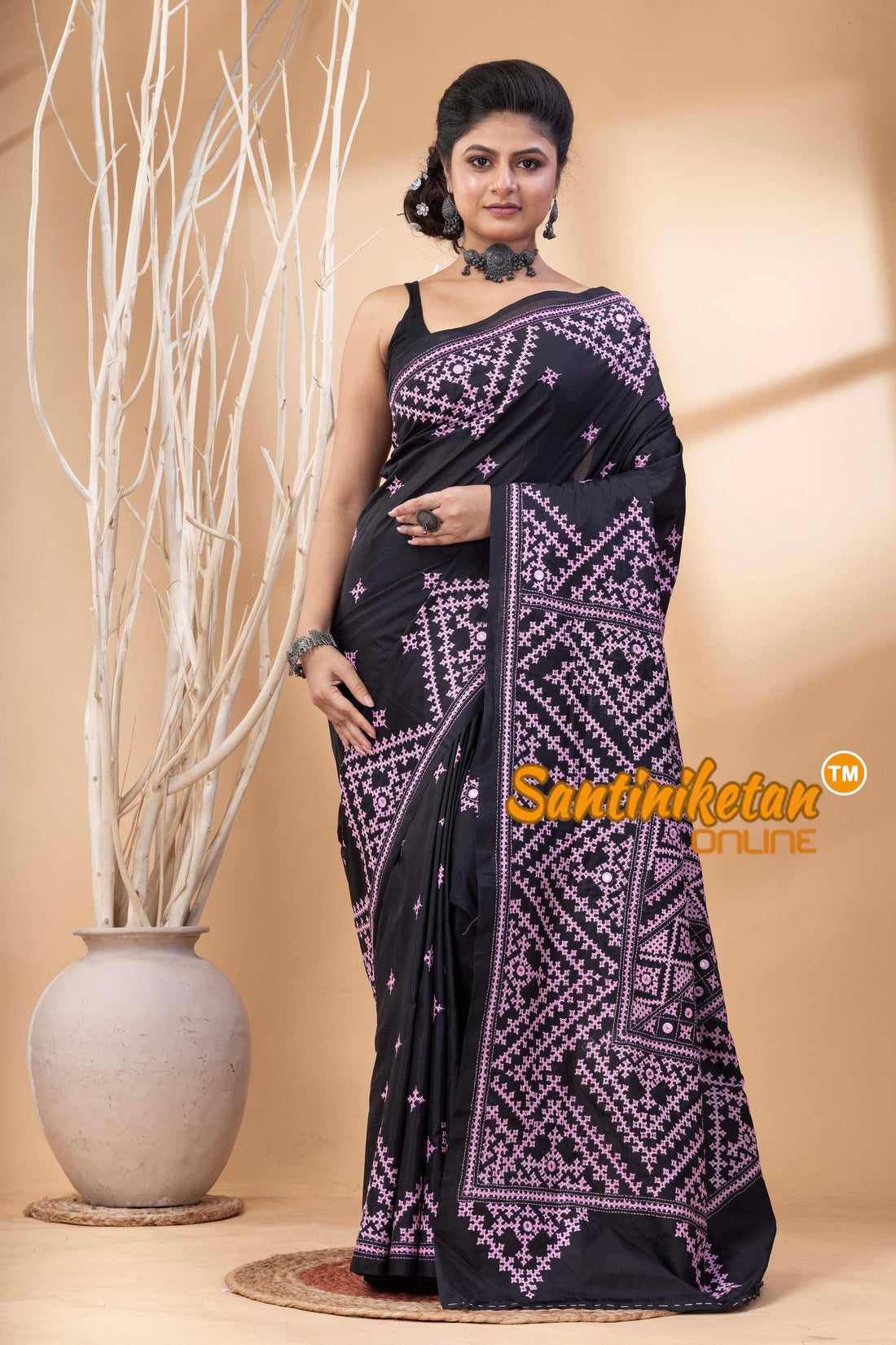 Bangalore Silk Gujrati Stitch Saree SN202524704