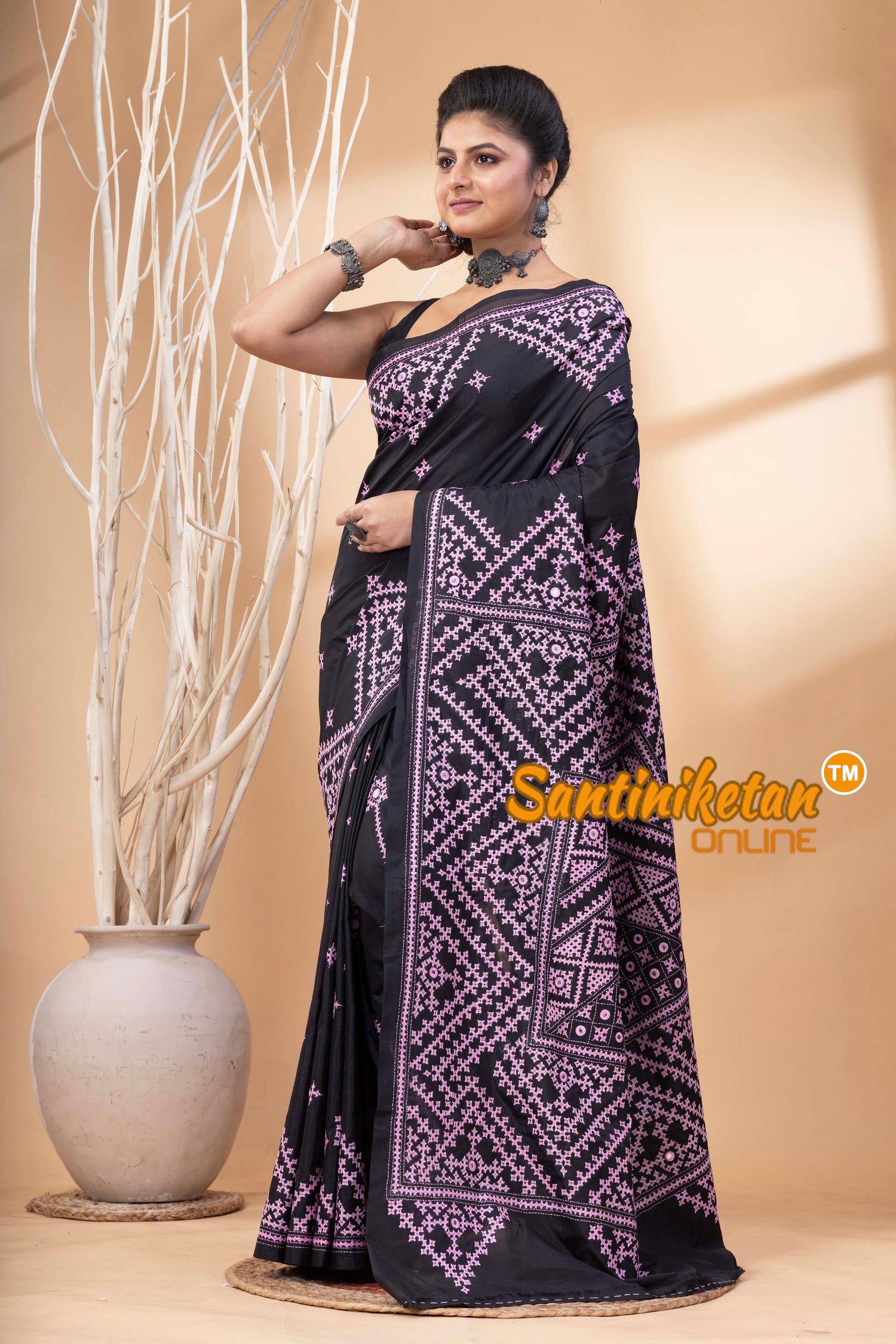 Bangalore Silk Gujrati Stitch Saree SN202524704