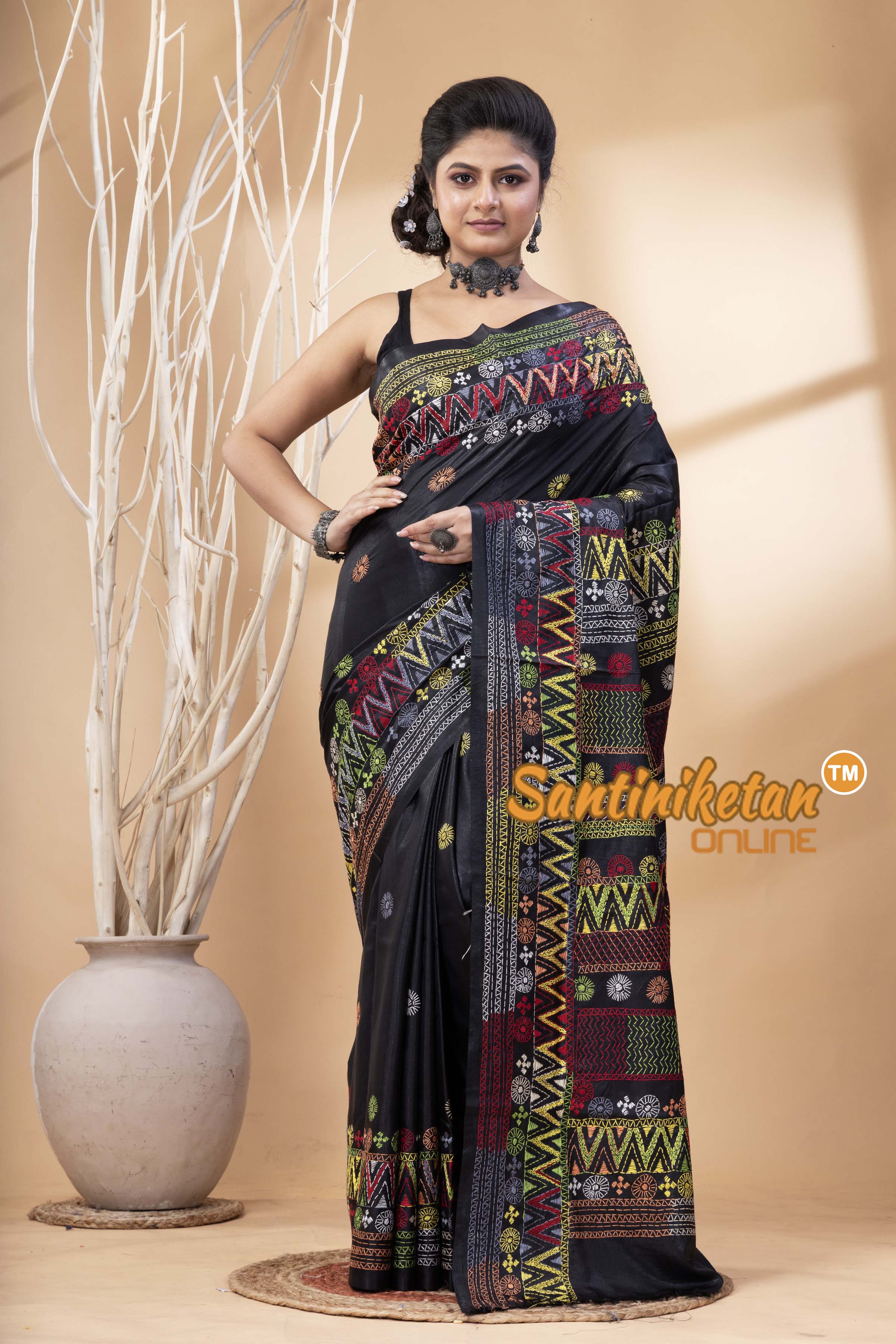 Bangalore Silk Lambani Stitch Saree SN202524734