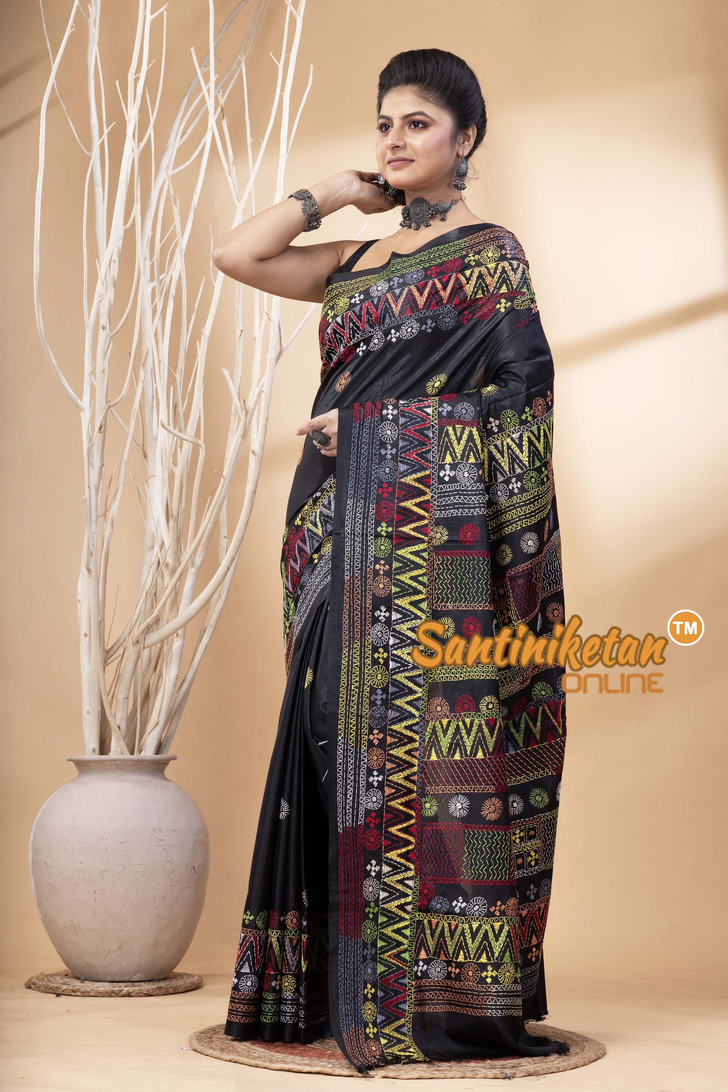 Bangalore Silk Lambani Stitch Saree SN202524734
