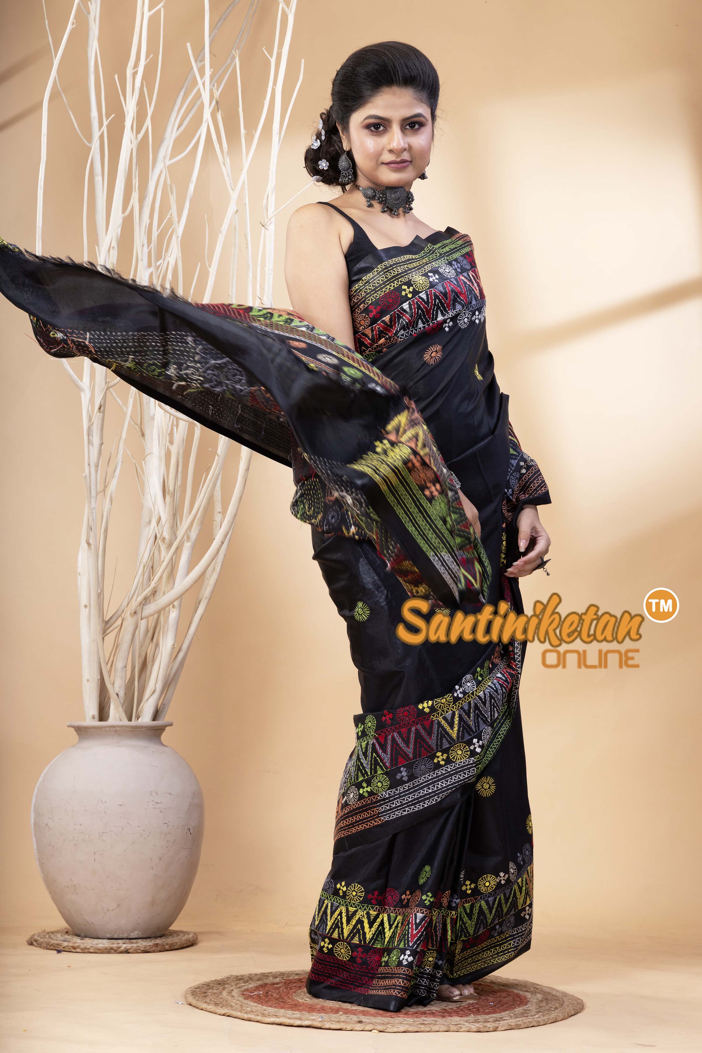 Bangalore Silk Lambani Stitch Saree SN202524734