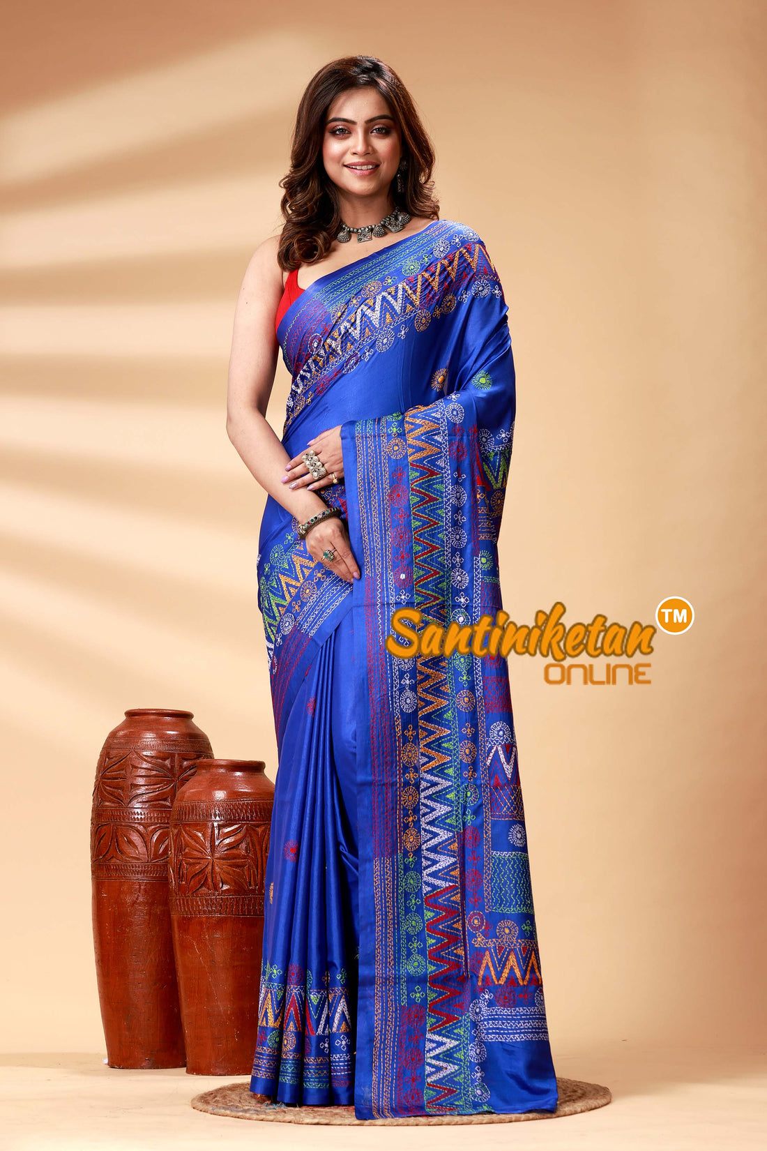 Bangalore Silk Lambani Stitch Saree SN202524815