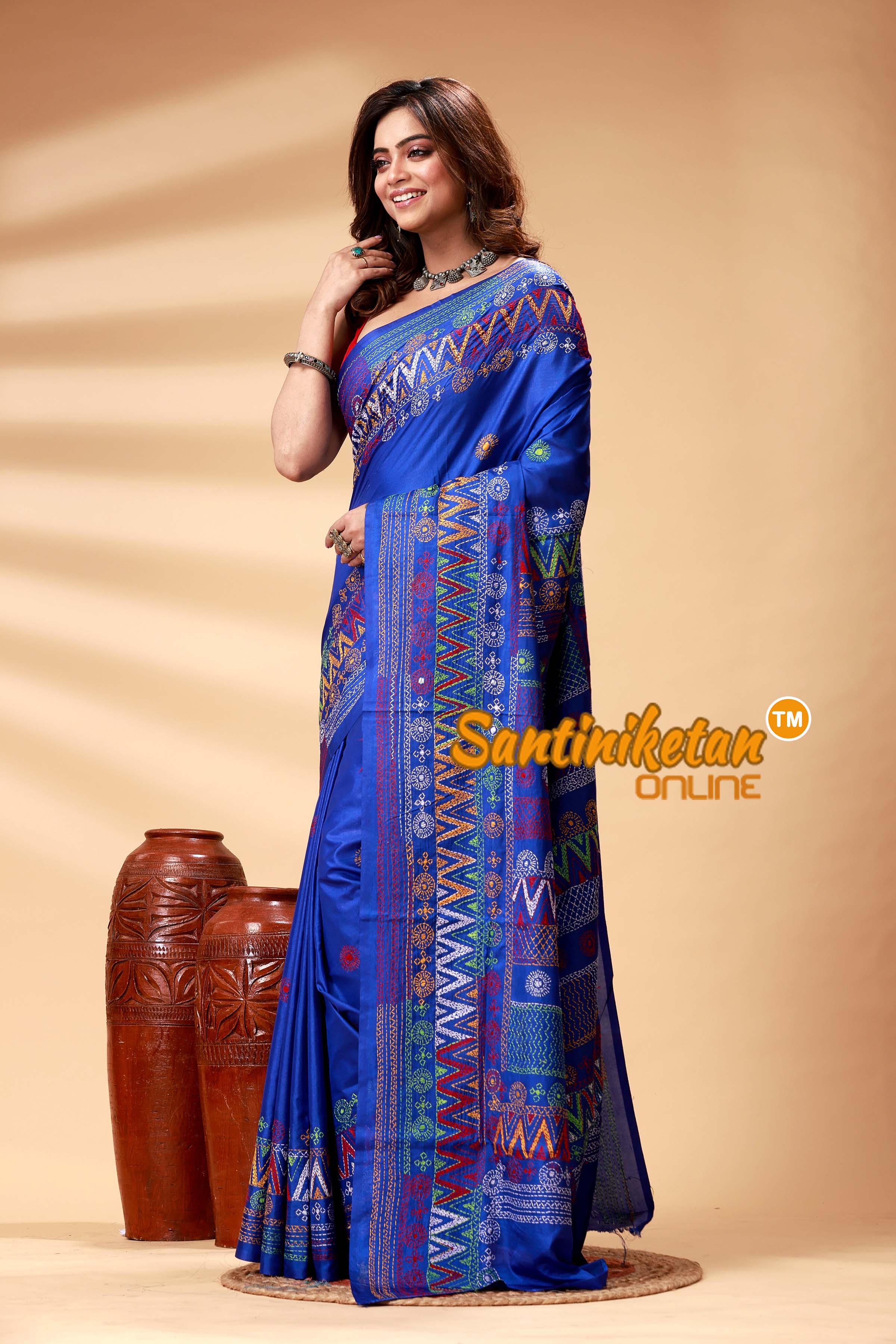 Bangalore Silk Lambani Stitch Saree SN202524815