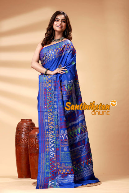 Bangalore Silk Lambani Stitch Saree SN202524815