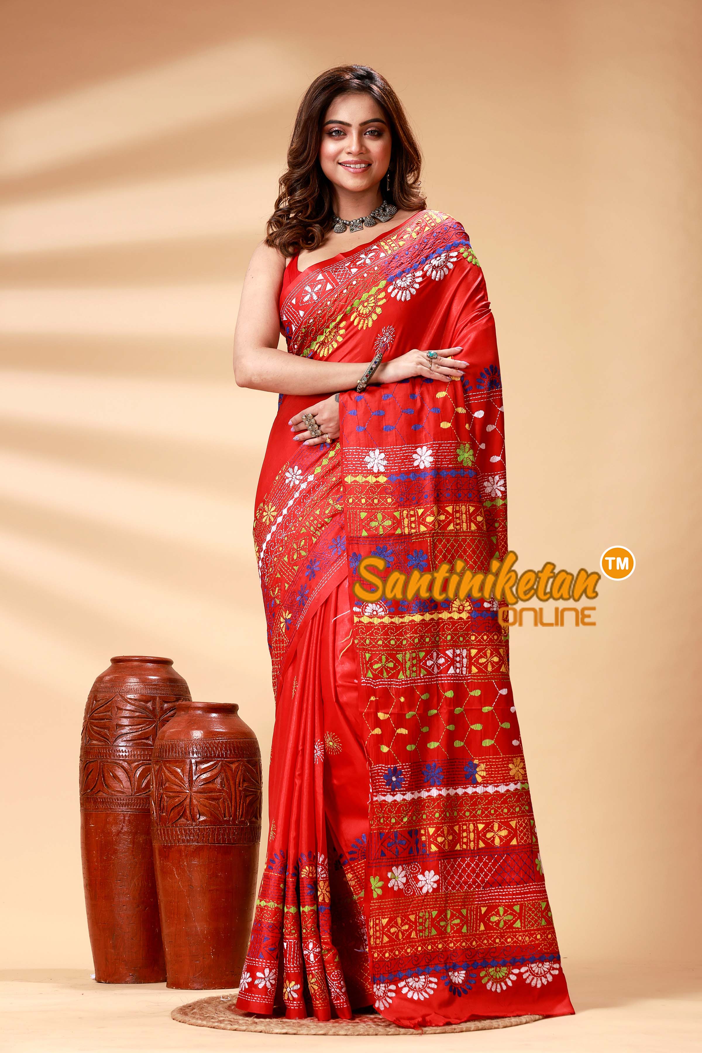 Bangalore Silk Lambani Stitch Saree SN202524821