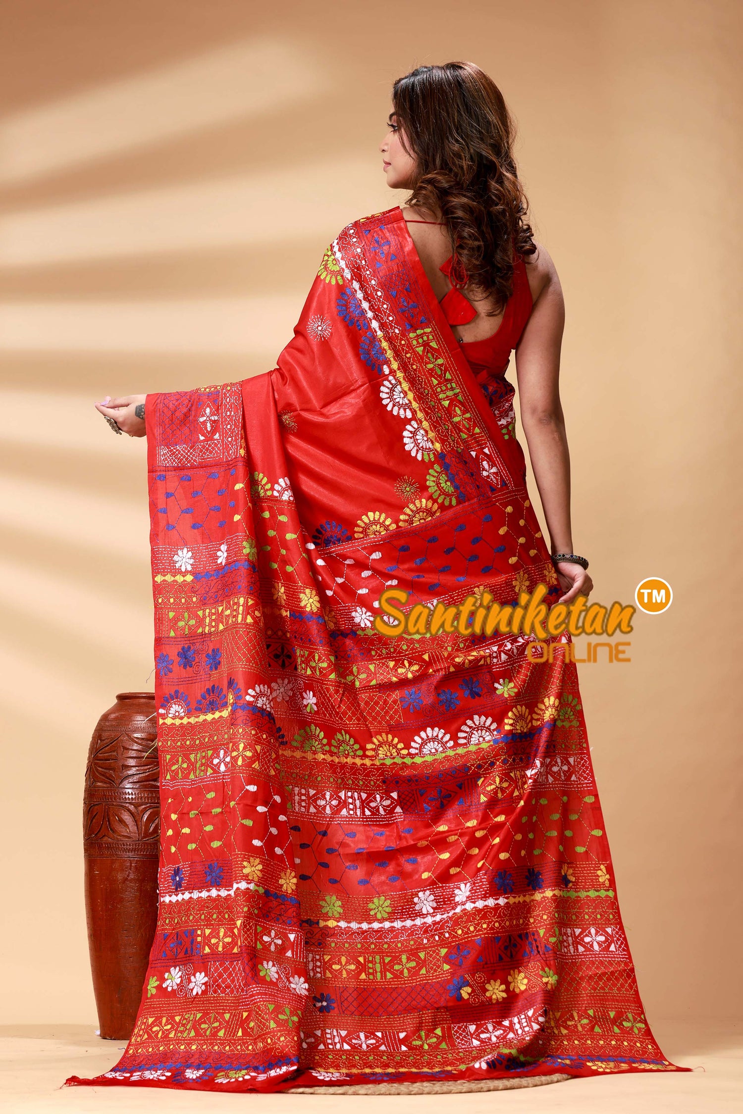 Bangalore Silk Lambani Stitch Saree SN202524821