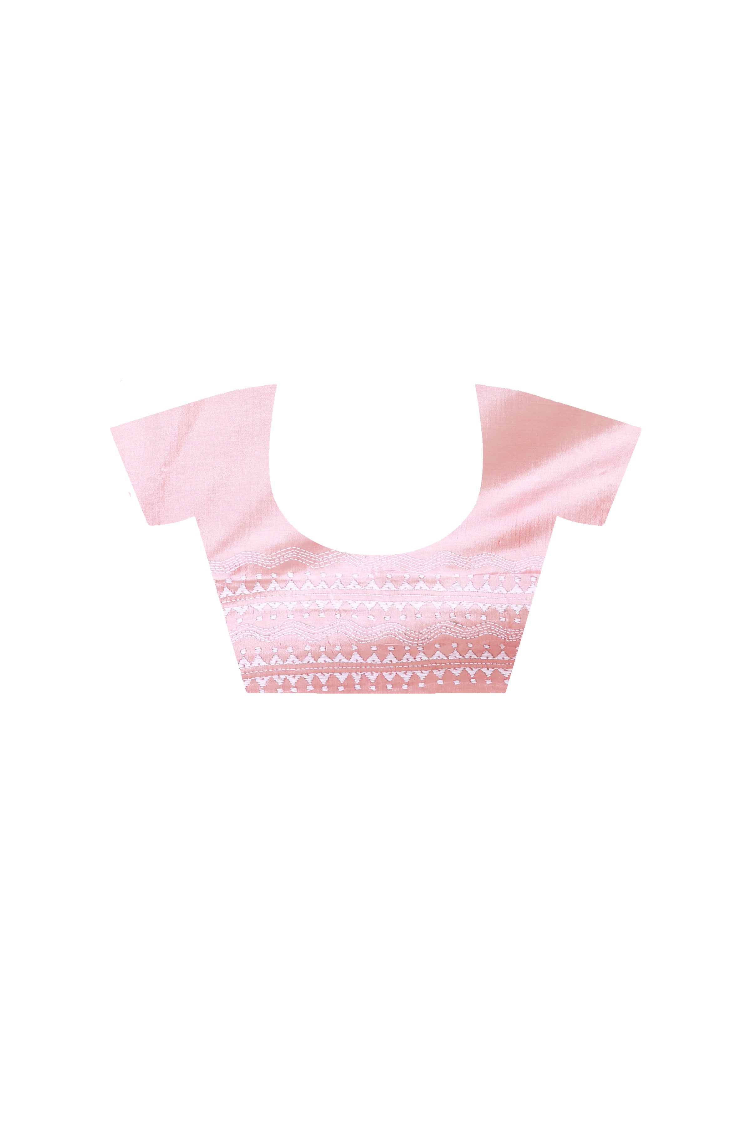 Bangalore Silk Kantha Stitch Saree SN202525009