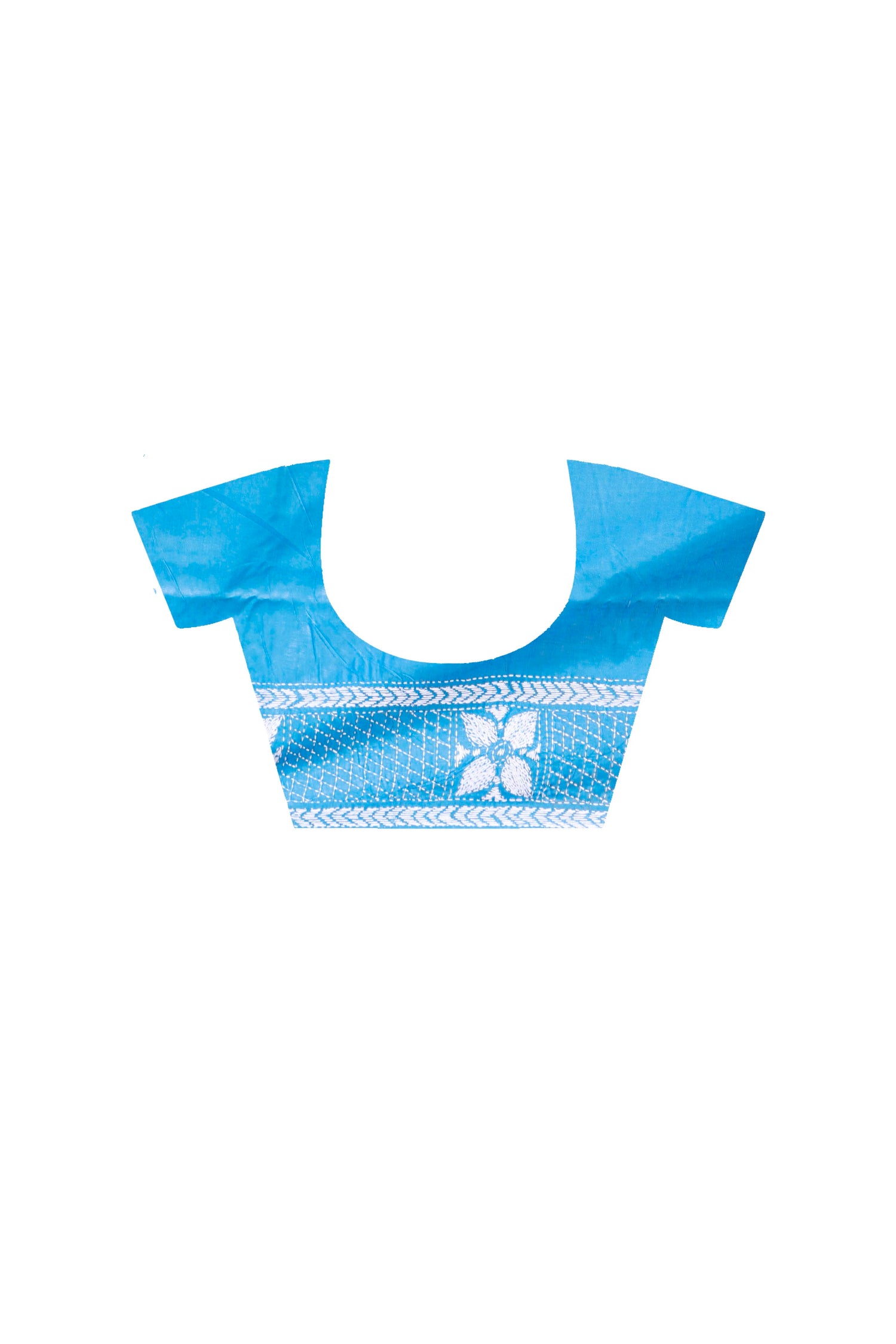 Bangalore Silk Kantha Stitch Saree SN202525087