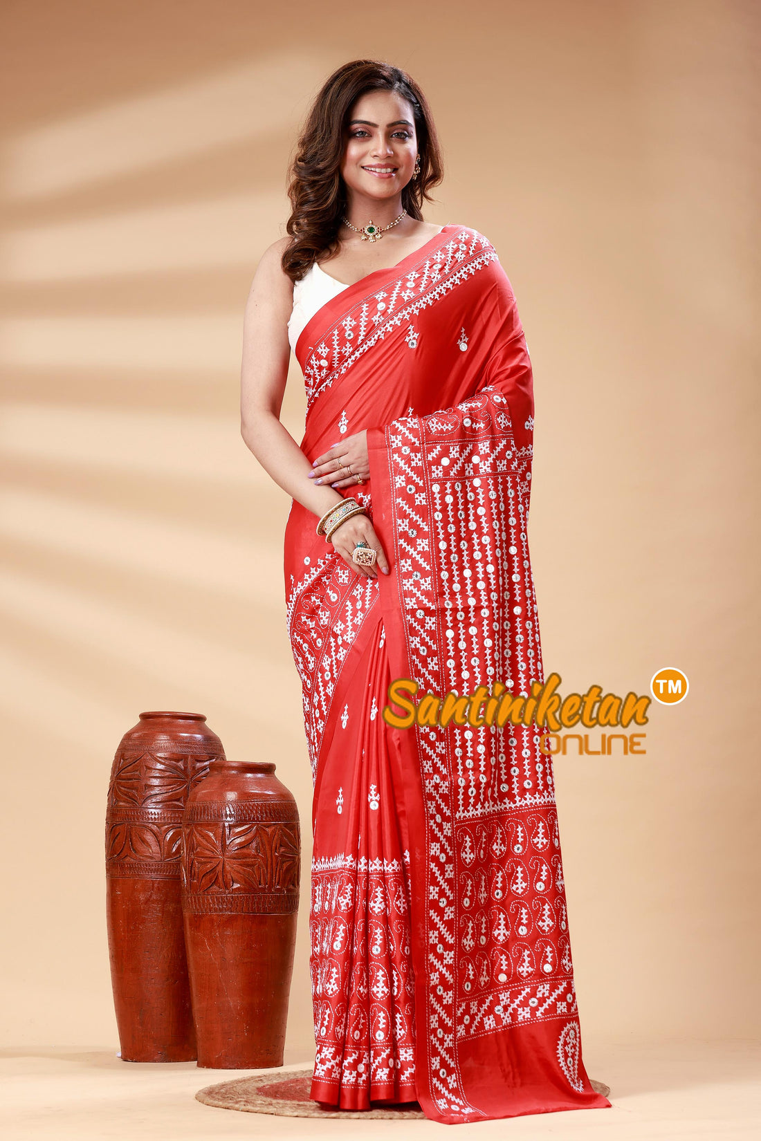 Bangalore Silk Gujrati Stitch Saree SN202525164