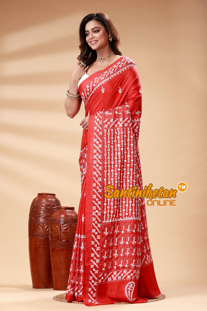 Bangalore Silk Gujrati Stitch Saree SN202525164