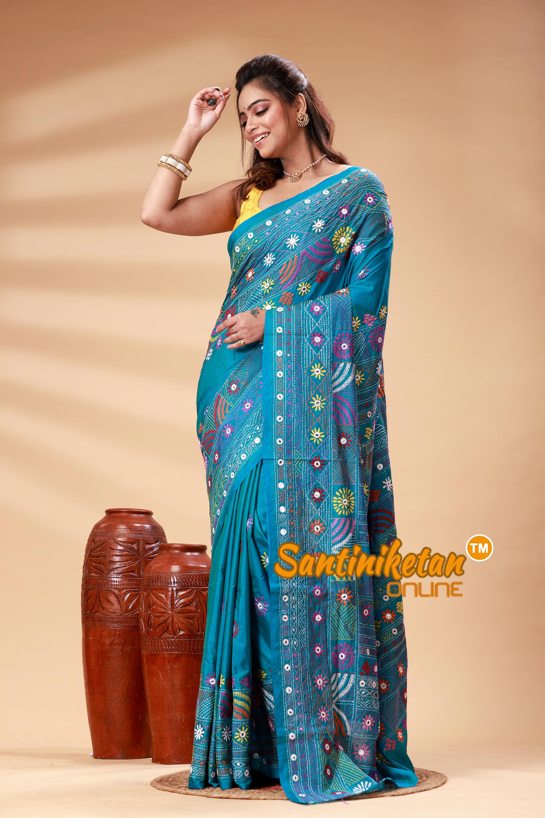 Bangalore Silk Lambani Stitch Saree SN202525250