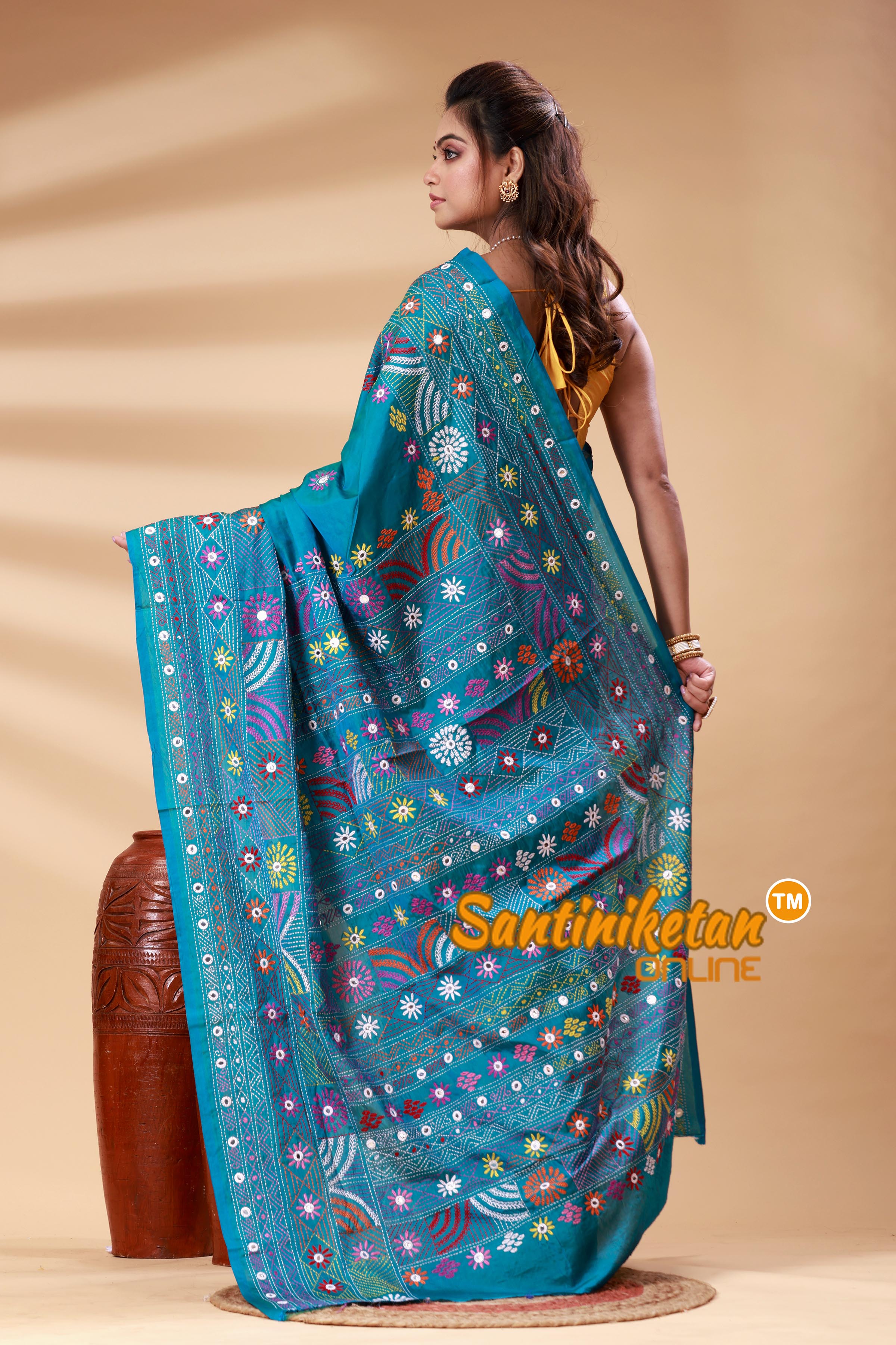 Bangalore Silk Lambani Stitch Saree SN202525250