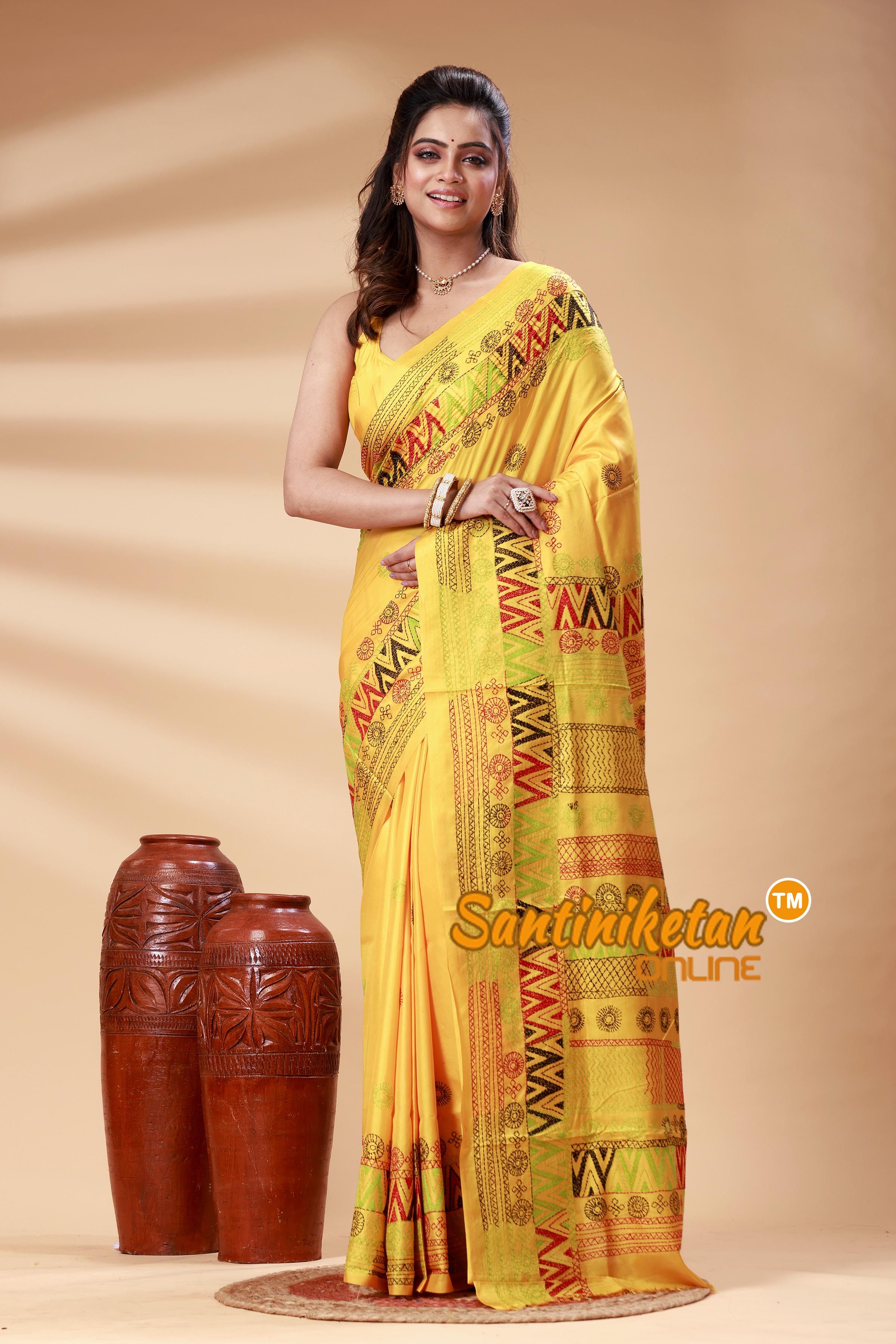 Bangalore Silk Lambani Stitch Saree SN202525267