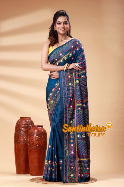 Bangalore Silk Lambani Stitch Saree SN202525273