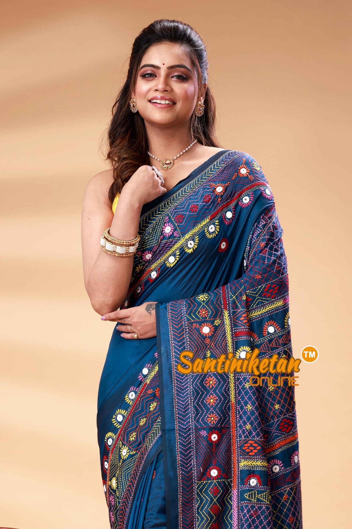 Bangalore Silk Lambani Stitch Saree SN202525273