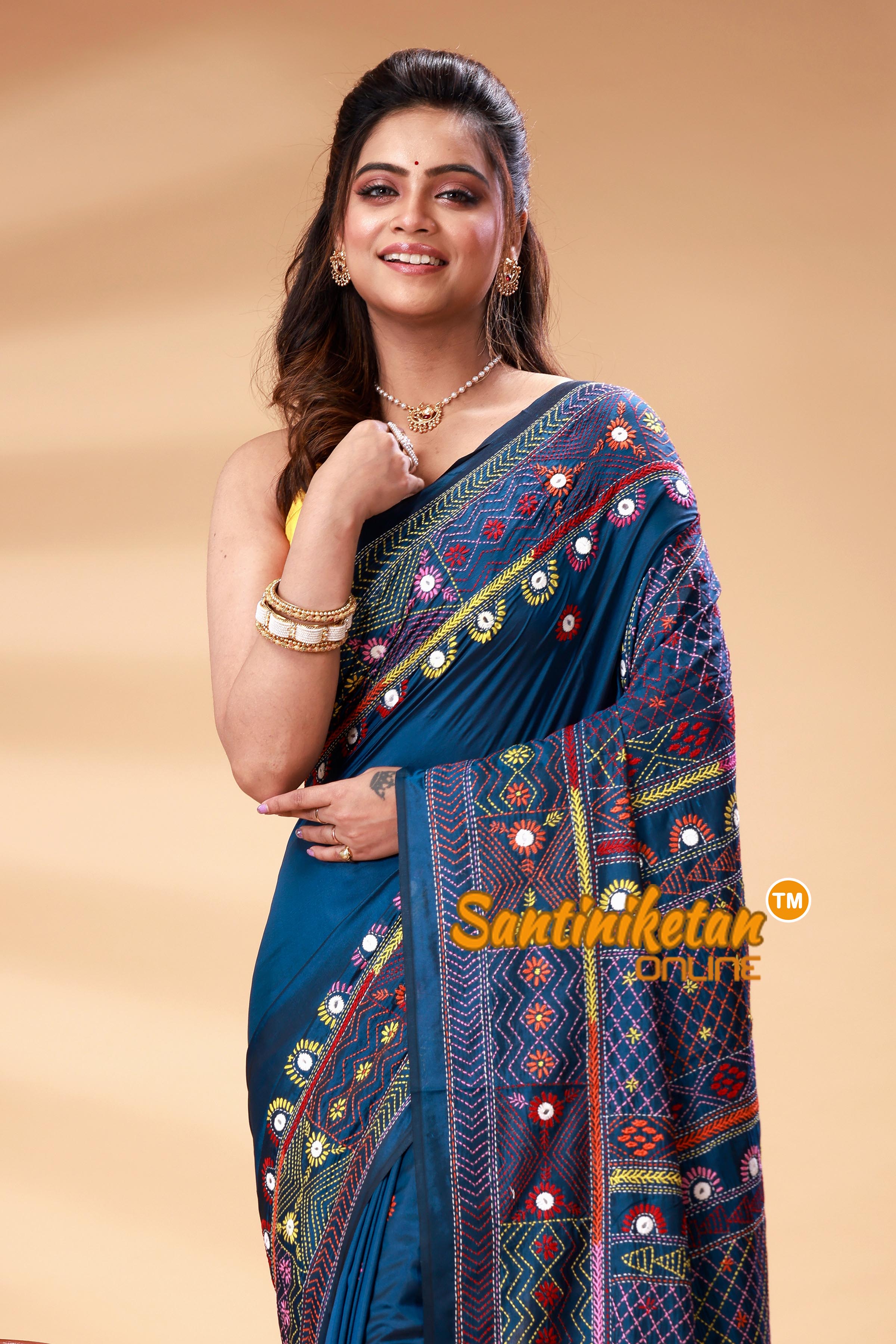 Bangalore Silk Lambani Stitch Saree SN202525273