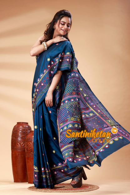 Bangalore Silk Lambani Stitch Saree SN202525273