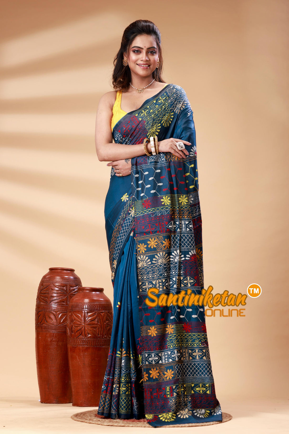 Bangalore Silk Lambani Stitch Saree SN202525279