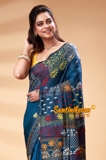 Bangalore Silk Lambani Stitch Saree SN202525279