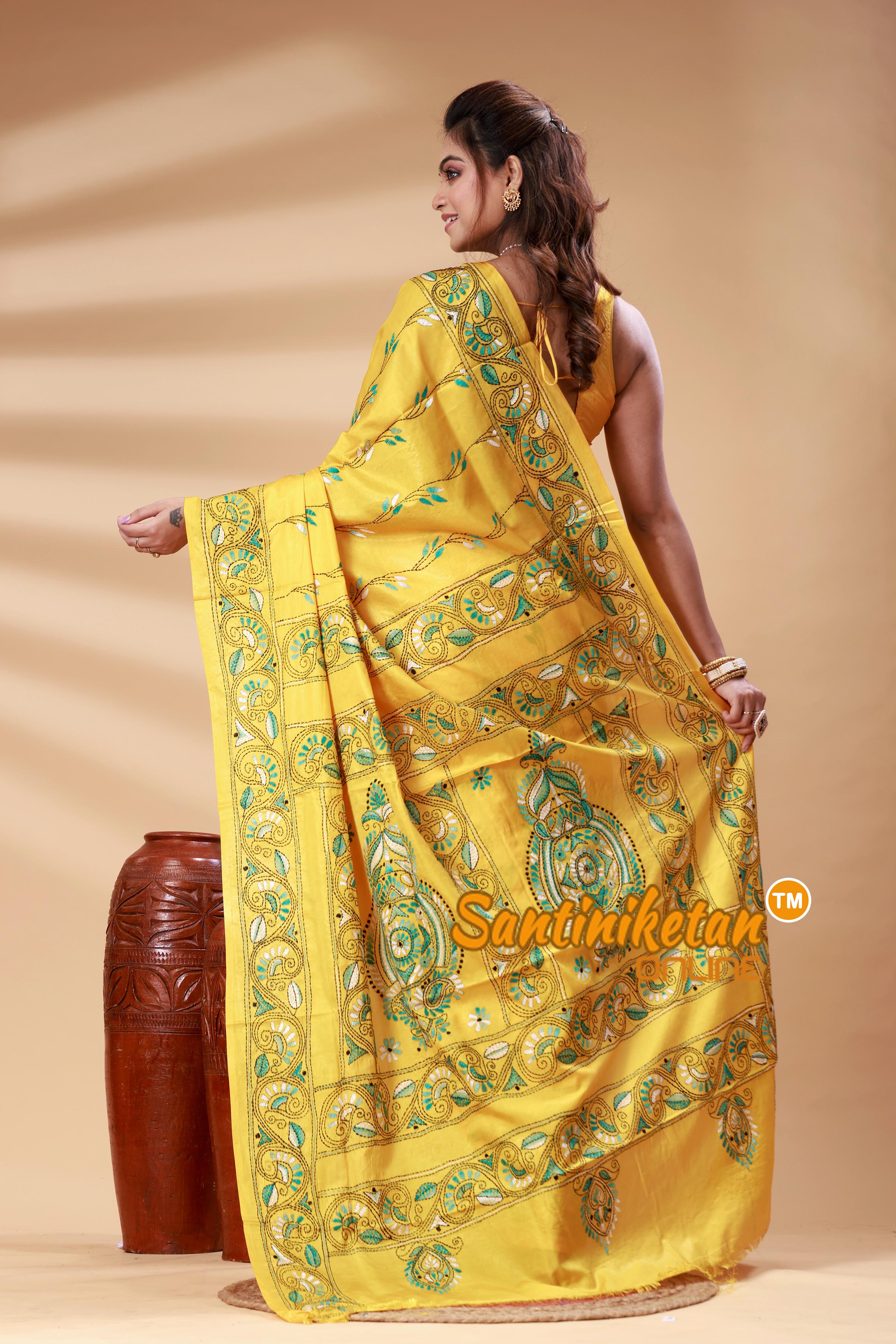 Bangalore Silk Lambani Stitch Saree SN202525292