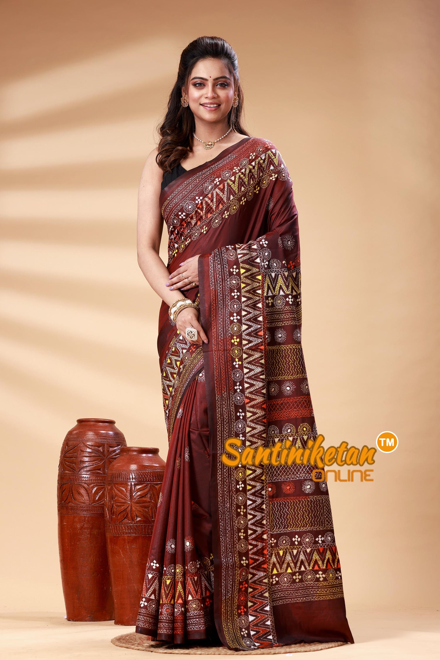 Bangalore Silk Lambani Stitch Saree SN202525298