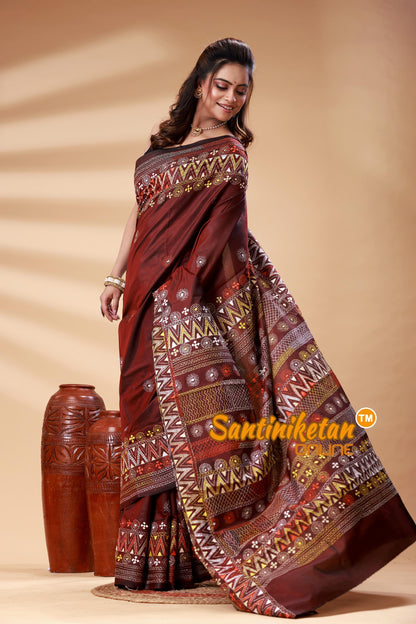 Bangalore Silk Lambani Stitch Saree SN202525298
