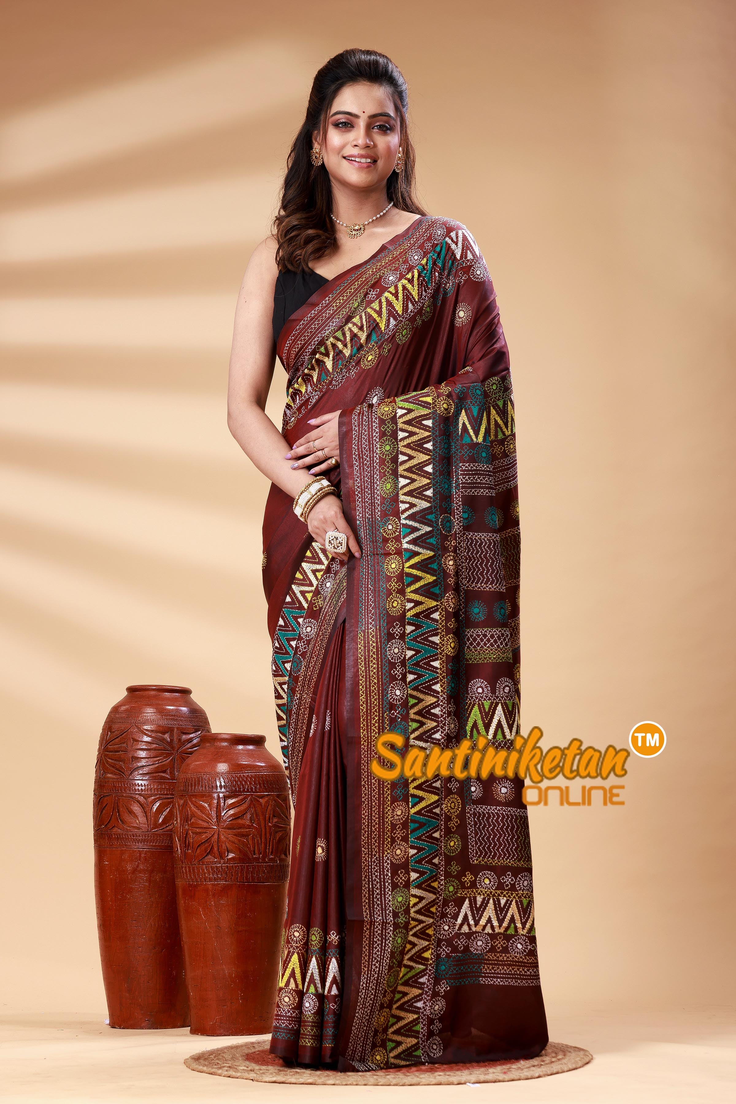 Bangalore Silk Lambani Stitch Saree SN202525310