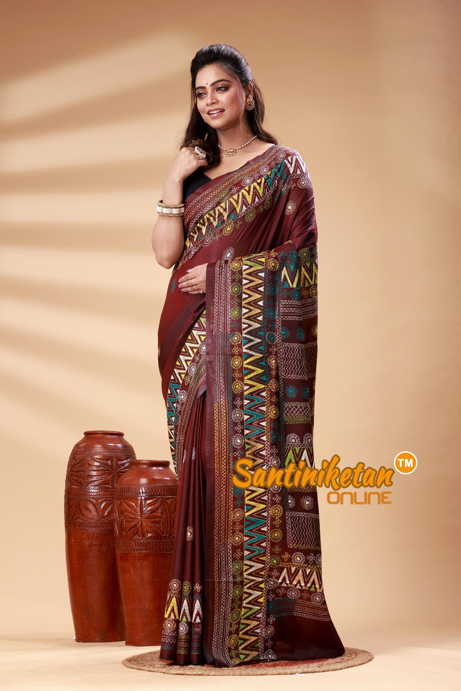 Bangalore Silk Lambani Stitch Saree SN202525310