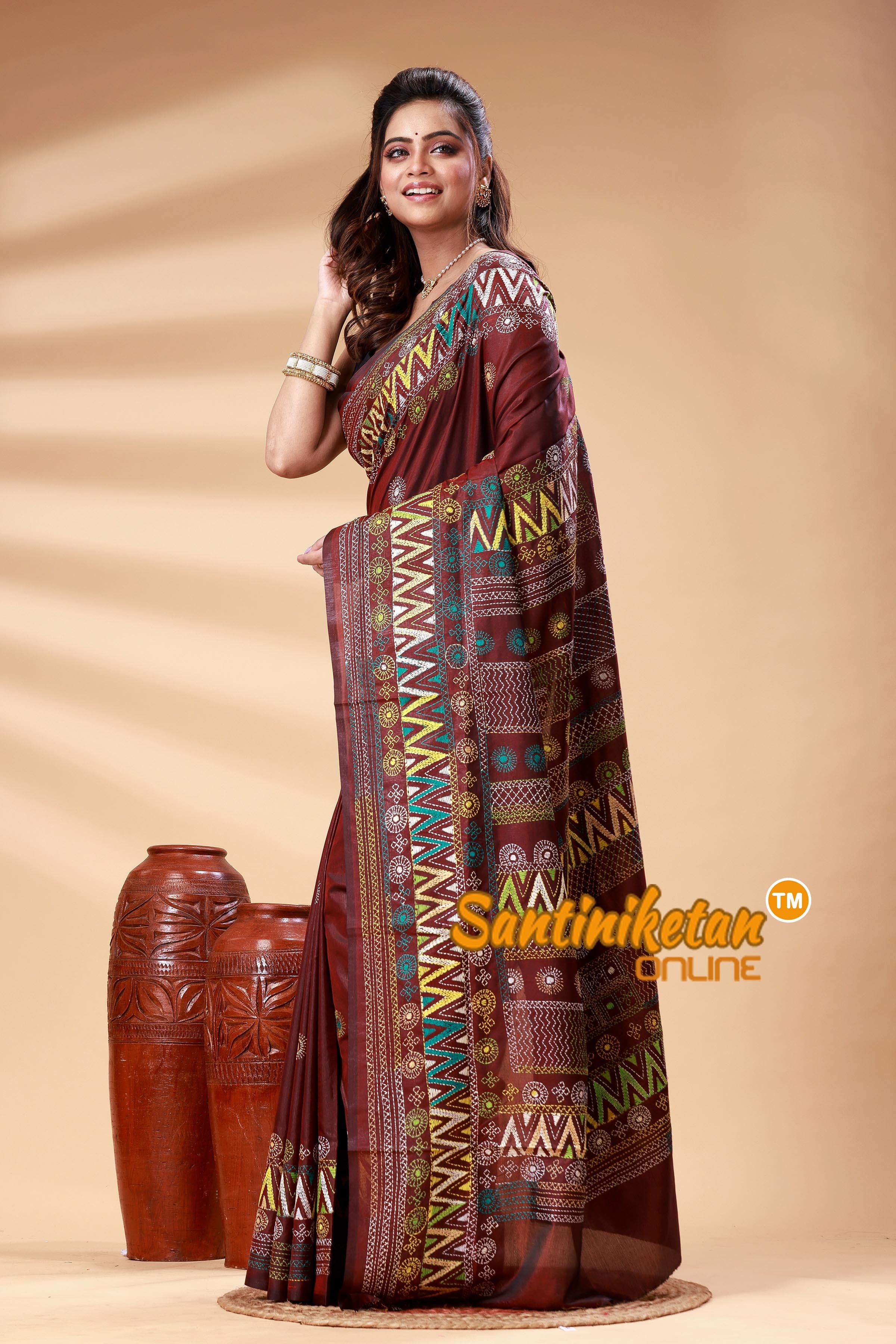 Bangalore Silk Lambani Stitch Saree SN202525310