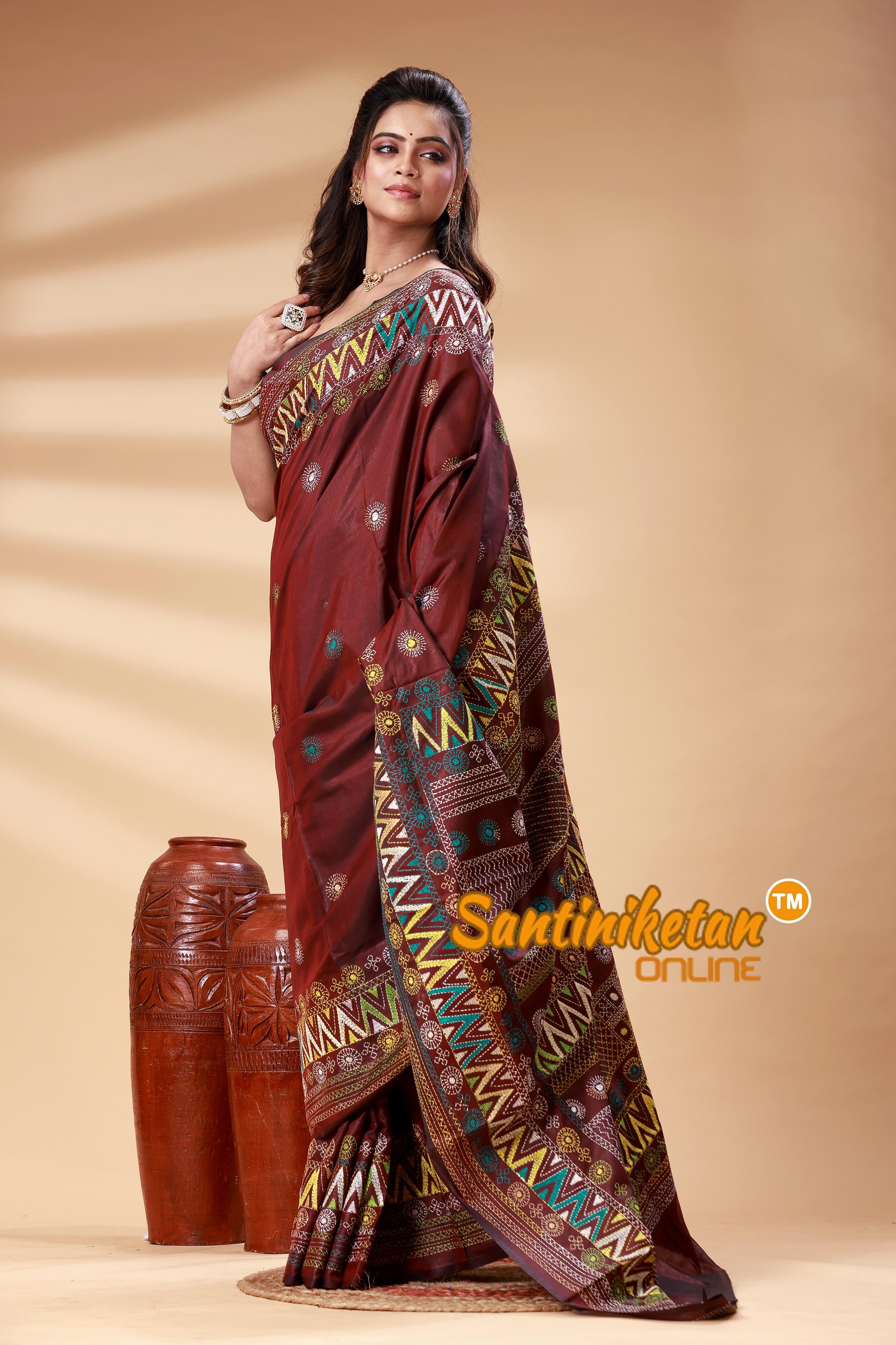 Bangalore Silk Lambani Stitch Saree SN202525310