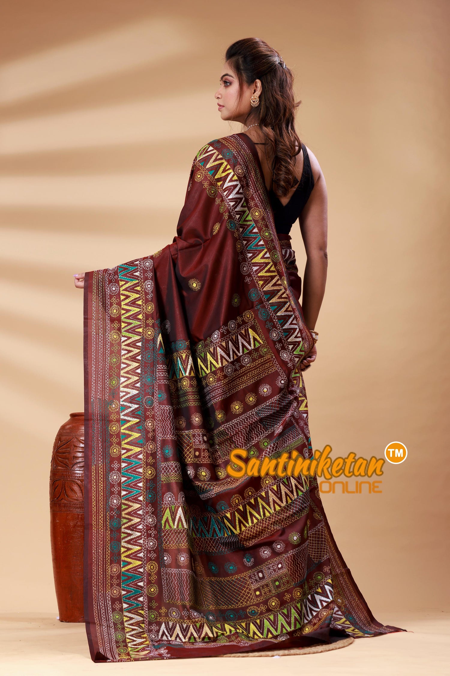 Bangalore Silk Lambani Stitch Saree SN202525310