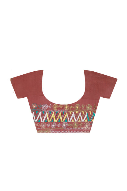 Bangalore Silk Lambani Stitch Saree SN202525310