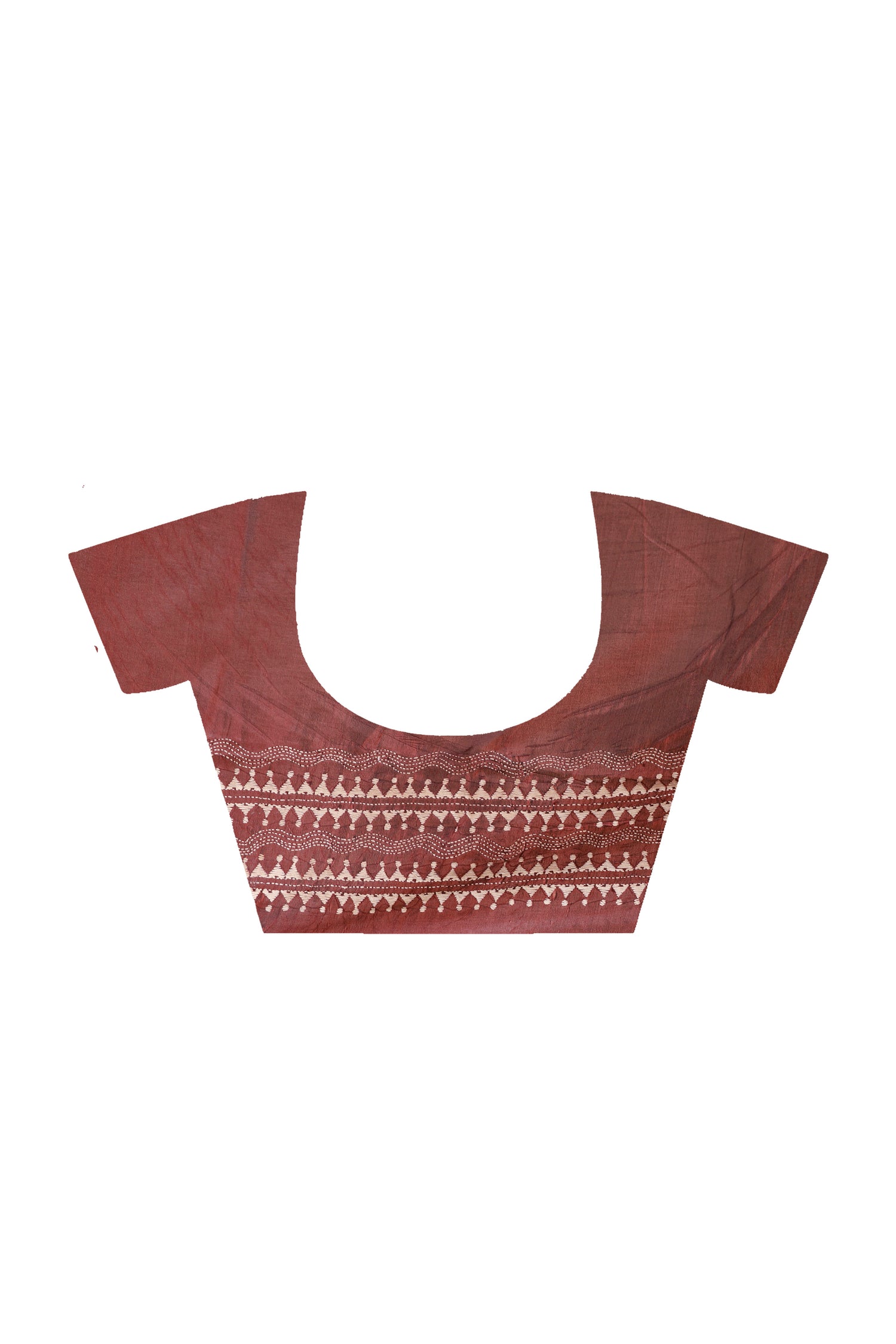 Bangalore Silk Kantha Stitch Saree SN202525322