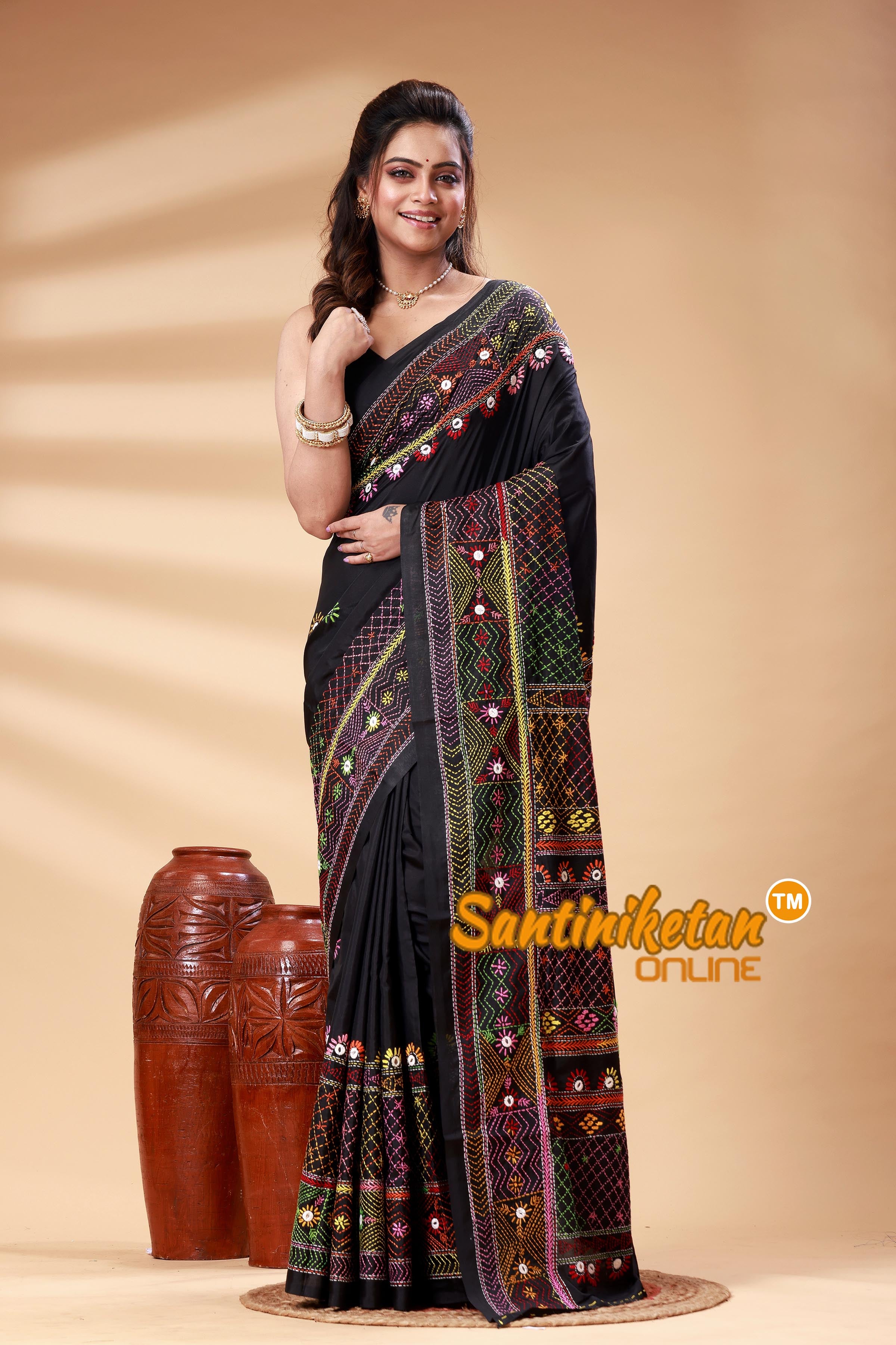 Bangalore Silk Lambani Stitch Saree SN202525359
